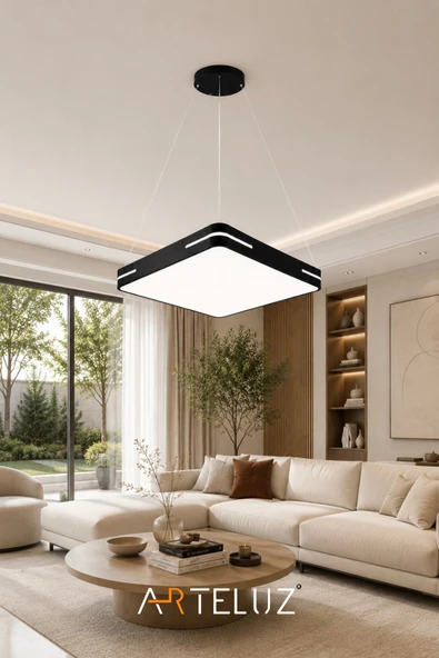 ARTELUZ KARE MODEL MODERN SARKIT AVİZE (50X50 CM) - Resim 7