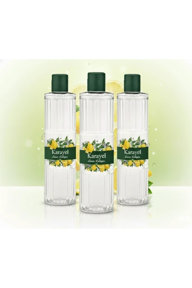 KARAYEL Limon Kolonyası 400 ml 80 Derece 3 ADET ürün görseli 1