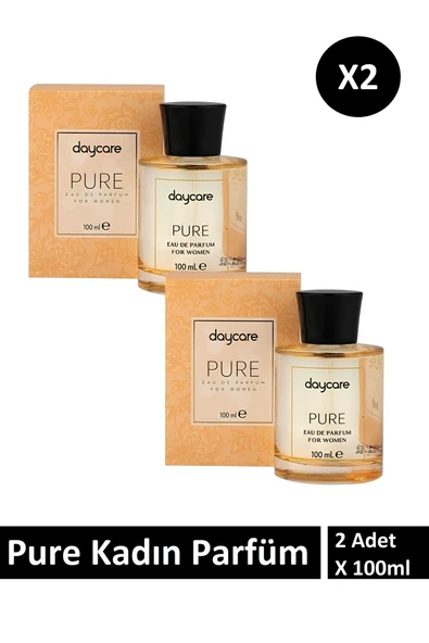 Daycare Pure 100 ml Kadın Edp Parfüm (2 ADET) ürün görseli 1