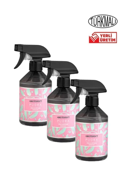 actisoft Pudralı Oda Ve Kumaş Kokusu Pudra 500 ml X 3 Adet ürün görseli 1