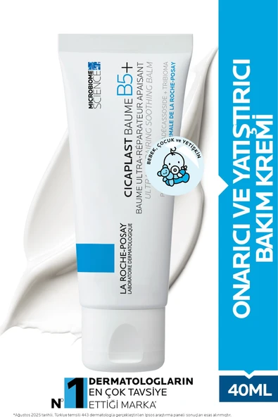 Cicaplast Baume B5+ Onarıcı ve Yatıştırıcı Bakım Krem 40 ml ürün görseli 1