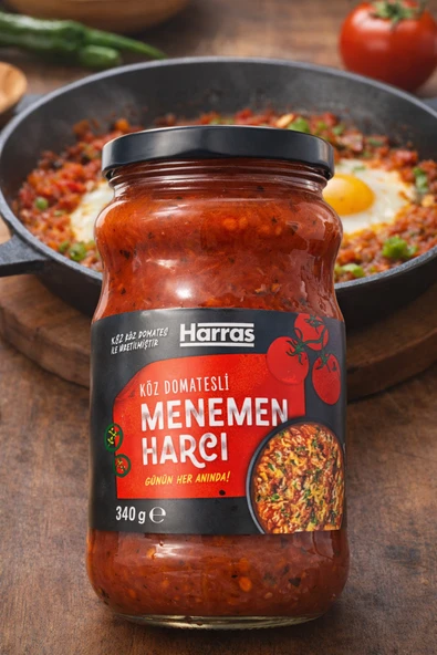 Harras Köz Domatesli Menemen Harcı 340g ürün görseli 1