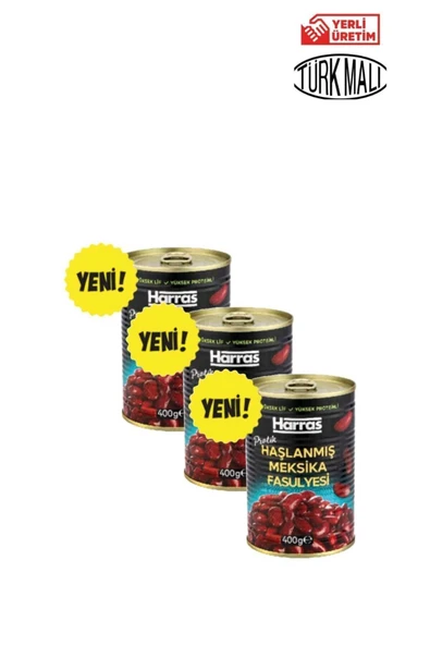 Harras Meksika Fasülyesi 400 gr X 3 Adet ürün görseli 1