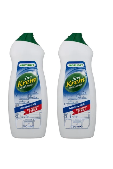 actisoft Amonyaklı Temizleyici 750 ml (2 Adet) ürün görseli 1