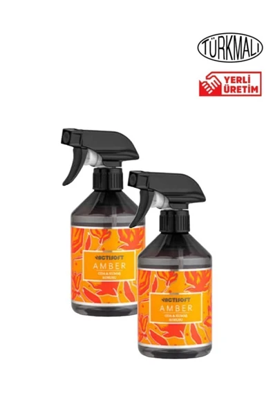 actisoft Oda Ve Kumaş Kokusu Amber Paket 500 ml X 2 Adet ürün görseli 1
