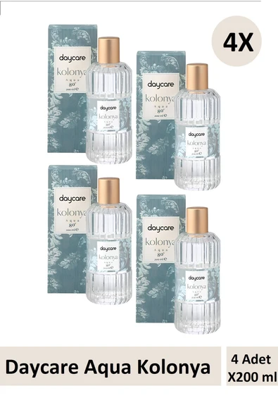 Daycare Aqua Kolonya 4 Adet X 200ml ürün görseli 1