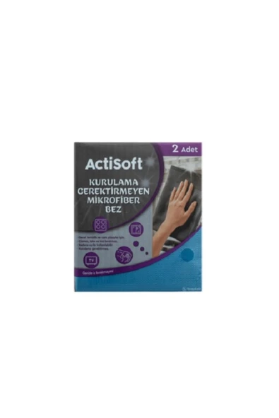 actisoft Kurulama Gerektirmeyen Bez 2'li ürün görseli 1