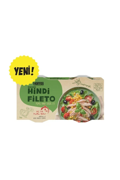 Harras hindi fileto 2x120 gr ürün görseli 1
