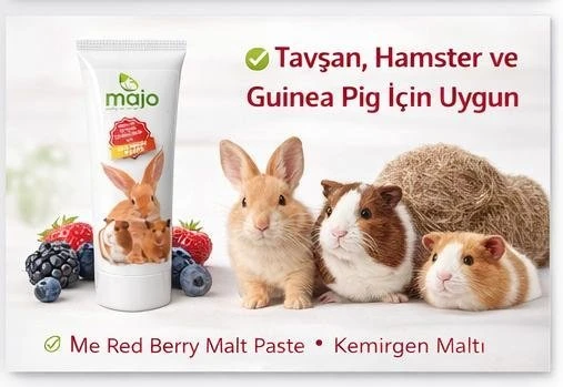 Kemirgen Malt Red Berry 100 Gr - Resim 3