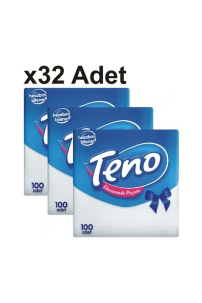 Teno Servis Peçete 100*32 Paket ürün görseli 1