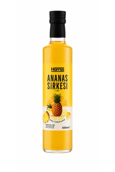 Harras Ananas Sirkesi 500 ml – Doğal Fermantasyon ürün görseli 1