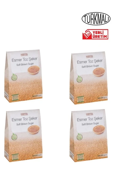 Harras Esmer Toz Şeker 4x500 gr ürün görseli 1