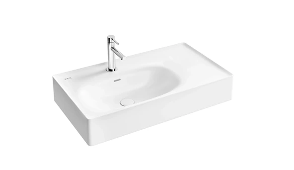 Equal Etajerli Lavabo 100x52 cm Tek Armatür ürün görseli 1