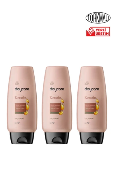 Daycare Saç Kremi Keratin 350 ml x 3 Adet ürün görseli 1