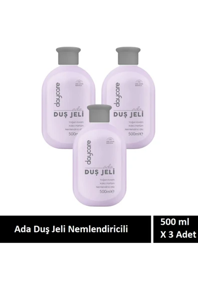 Daycare Nemlendirici etkili yoğun kıvamlı duş jeli ada 500 ml X 3 Adet ürün görseli 1