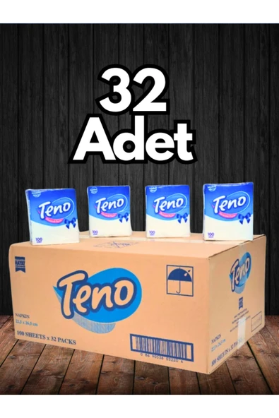 Teno Peçete 100'lü Pk 32 Li Set (1 Koli) ürün görseli 1