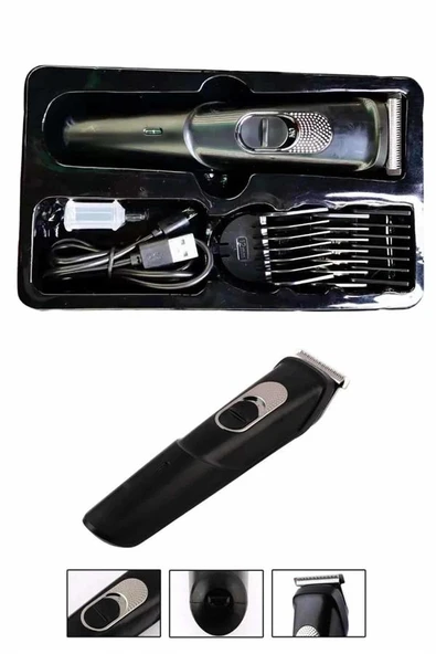 Nevamel® Pro Şarjlı Saç Sakal Tıraş Makinesi Ense Kesme Makinesi Lazer Öncesi Kısaltma ürün görseli 1