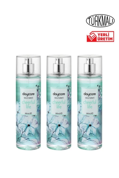 Daycare Vücut Spreyi 200 Ml X 3 LÜ CHEERFUL LİFE ürün görseli 1
