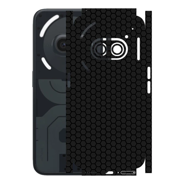 Nothing Phone 2A ile Uyumlu Bumper Serisi Premium Kaplama 360  Siyah ürün görseli 1