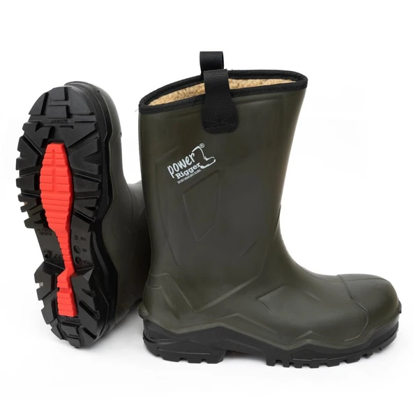 Pollyboot Power Rigger Çizme Çelik Burunlu Kürklü - Resim 2