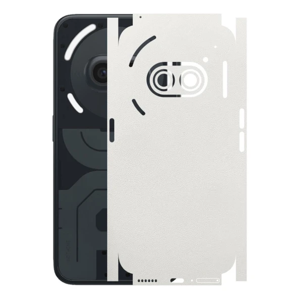 Nothing Phone 2A ile Uyumlu Bumper Serisi Premium Kaplama 360  Beyaz ürün görseli 1