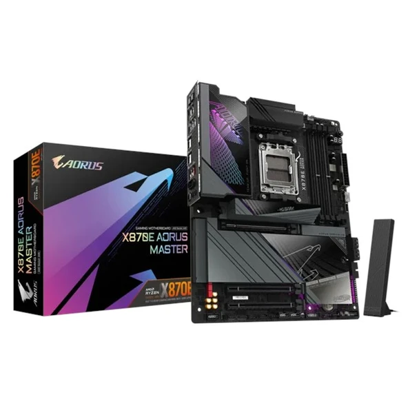 Gigabyte X870E Aorus Master Wifi 7 D5 AM5 Type-C ürün görseli 1
