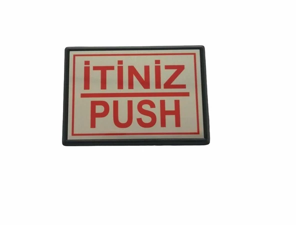 Cemax Yönlendirme Küçük İtiniz (Push) 10X7 cm ürün görseli 1