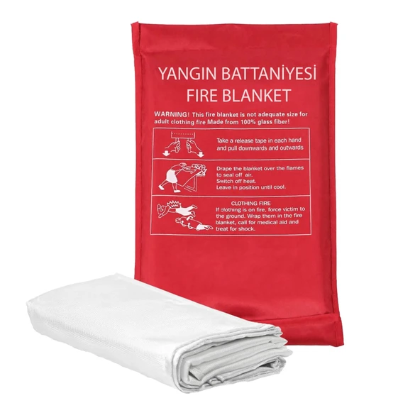 Yangın Battaniyesi (100cm x 200cm) ürün görseli 1