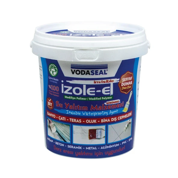 VodaSeal İzole-Et Modifiye Polimer Su Yalıtım Malzemesi 650 Gr. - Şeffaf ürün görseli 1