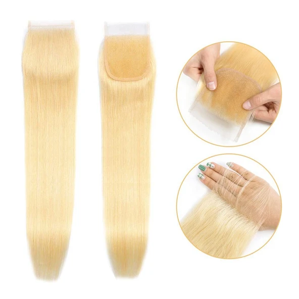 Peruk Tepesi Platin Renk (Closure) 18inch ürün görseli 1