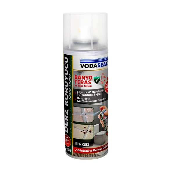 Vodaseal Fayans ve Derz Koruyucu Sprey Şeffaf 200 ml. ürün görseli 1