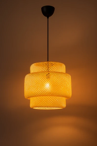 Mosso ALORA Bambu Japon Sarkıt Avize 30cm - Resim 3