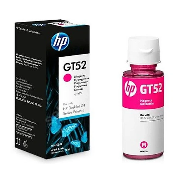 HP M0H55AE Kırmızı Renkli Mürekkep Kartuş (GT52) ürün görseli 1