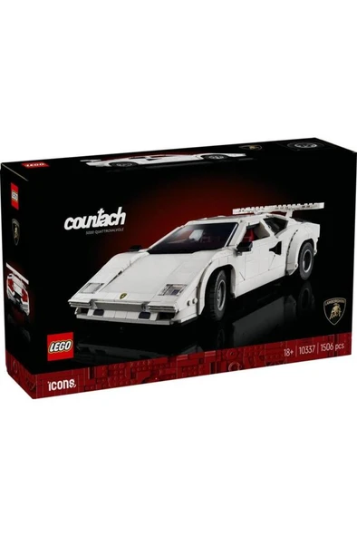 LEGO® Icons Lamborghini Countach 5000 Quattrovalvole 10337 ürün görseli 1