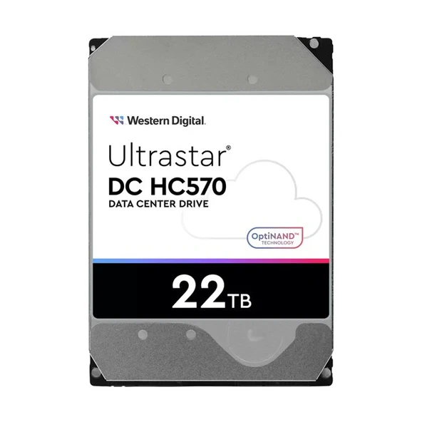 WD Ultrastar DC HC570 Enterprise 22TB -0F48155 ürün görseli 1