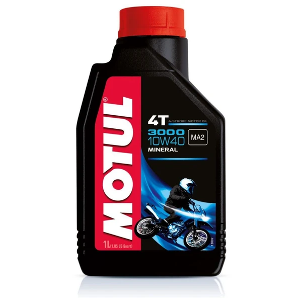 MOTUL 3000 10W40 4T MINERAL YAĞ 1LT ürün görseli 1