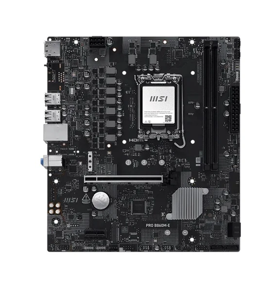 MSI PRO B860M-E D5 1851P Hdmi Dp 5G-LAN - Resim 2