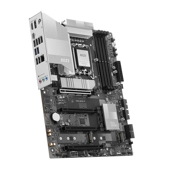MSI Pro B860-P DDR5 1851P Hdmi Dp Type-C - Resim 3