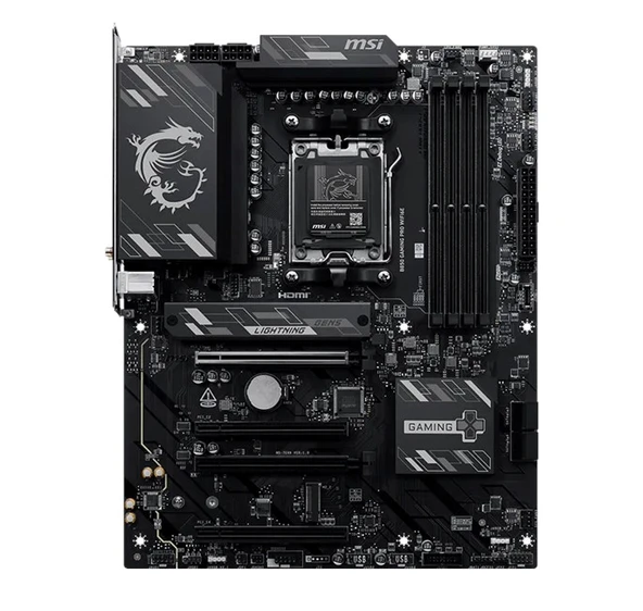 MSI B850 GAMING PRO WIFI6E AM5 Ryzen D5 Type-C - Resim 2