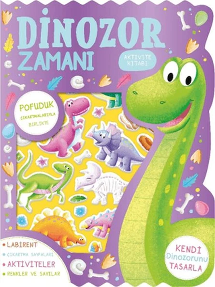 Dinozor Zamanı - Çıkartmalı Aktivite Kitabı ürün görseli 1