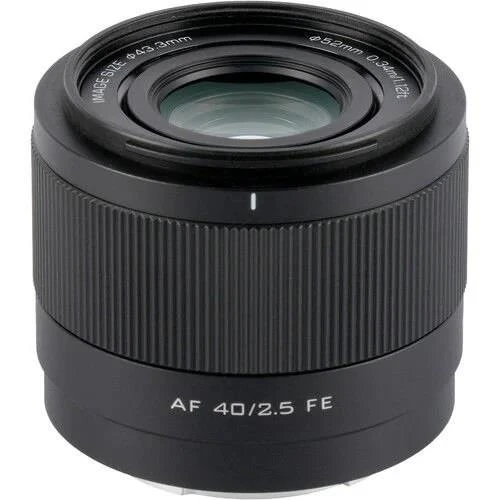 Viltrox AF 40mm F2.5 Air FE Sony E Mount Full Frame Lens ürün görseli 1