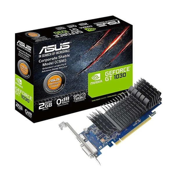 Asus GeForce GT 1030 2GB GDDR5 Dvi Hdmi 64Bit ürün görseli 1