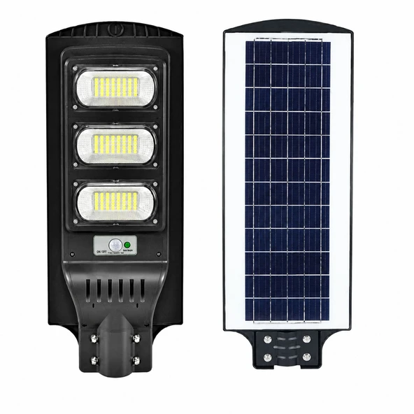 Solar LED Sokak Armatürü 150W Güneş Panelli Kumandalı Dış Mekan Bahçe Aydınlatma Lambası ürün görseli 1