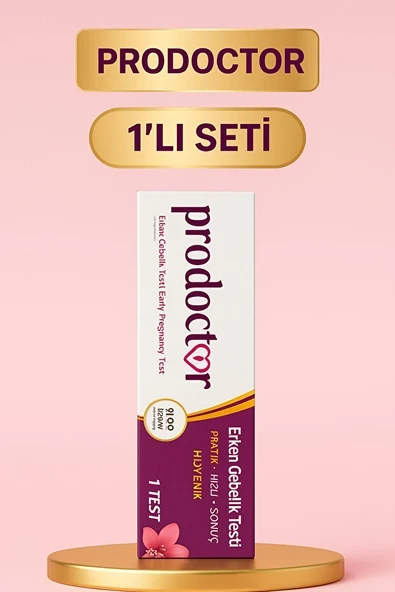 PRODOCTOR PRATİK ERKEN GEBELİK TESTİ ürün görseli 1