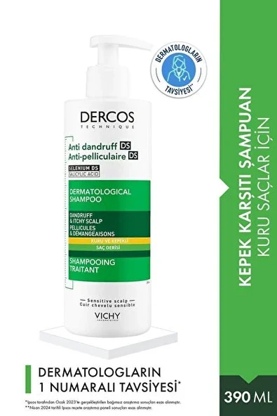 Dercos kuru ve kepekli saçlar için ürün görseli 1