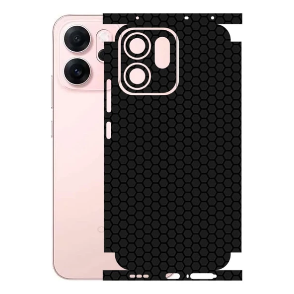 Oppo Reno 14F 5G ile Uyumlu Bumper Serisi Premium Kaplama 360  Siyah ürün görseli 1