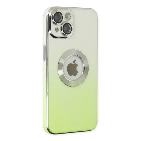 İphone 14 Plus Kılıf Best Silikon - Yeşil - Resim 2
