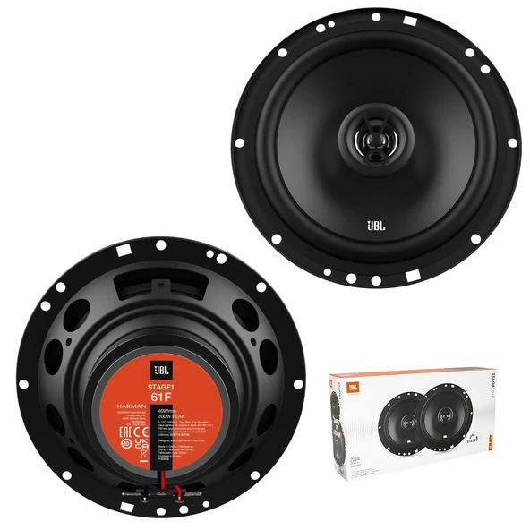 JBL STAGE1 61F Koaksiyel Hoparlör 16cm Tweeterli 2 Yollu 400 Watt 2 Adet ürün görseli 1