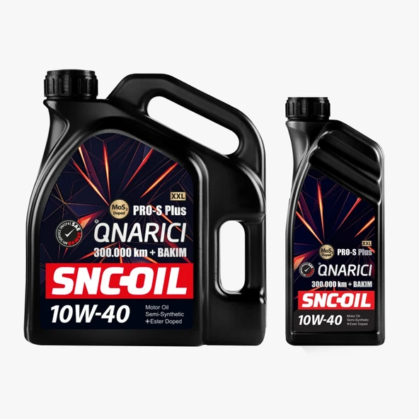 SNC-OİL ONARICI 10W-40 300.00 KM+BAKIM 4 LT + 10W-40 300.00 KM+BAKIM 1 LT ürün görseli 1