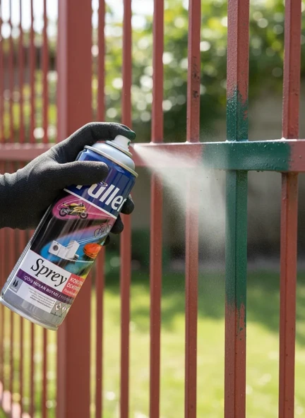 Füller Sprey Nefti Yeşil Boya 400 Ml - Resim 2